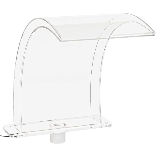 Akril medenceszökőkút RGB LED-ekkel 50 cm