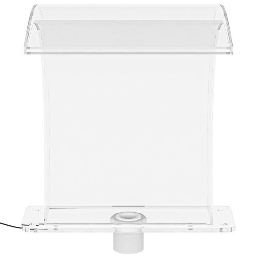 Akril medenceszökőkút RGB LED-ekkel 50 cm