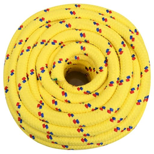 Sárga polipropilén hajókötél 20 mm 100 m