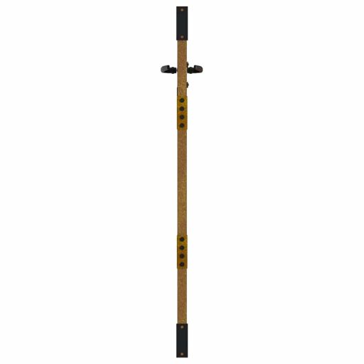 Fűmintás corten acél kerti kapu 85 x 150 cm