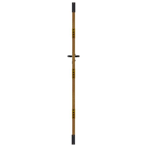 Fűmintás corten acél kerti kapu 85 x 200 cm