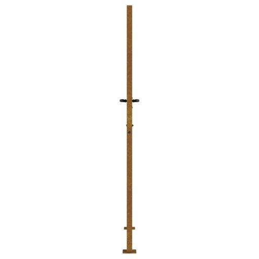 Fűmintás corten acél kerti kapu 105 x 205 cm