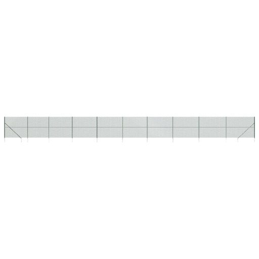 Zöld drótkerítés cövekekkel 1,6 x 25 m