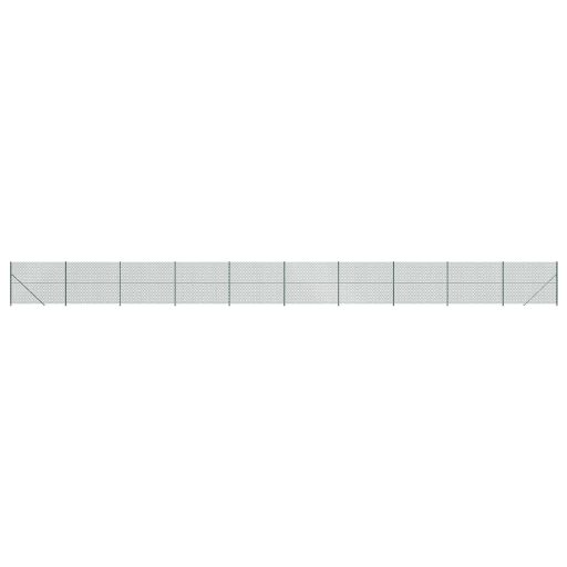 Zöld drótkerítés illesztőperemmel 1,6 x 25 m