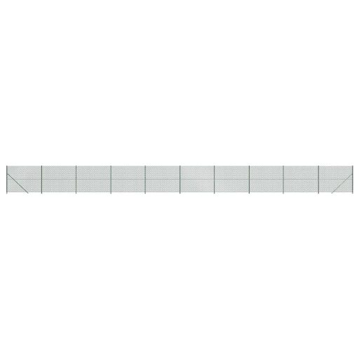 Zöld drótkerítés illesztőperemmel 2,2 x 25 m