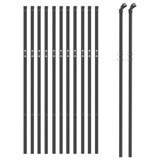 Antracitszürke drótkerítés 1,1 x 25 m