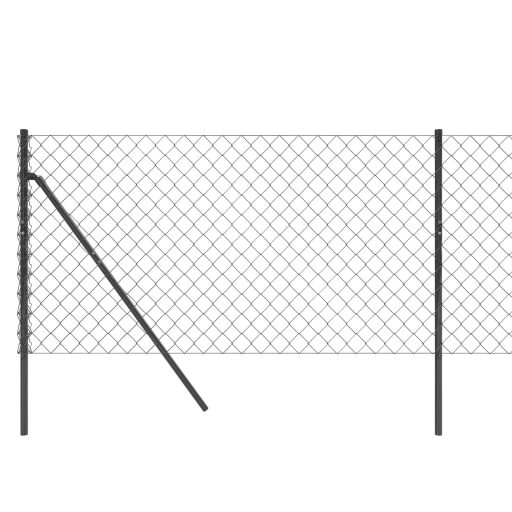 Antracitszürke drótkerítés 1,1 x 25 m