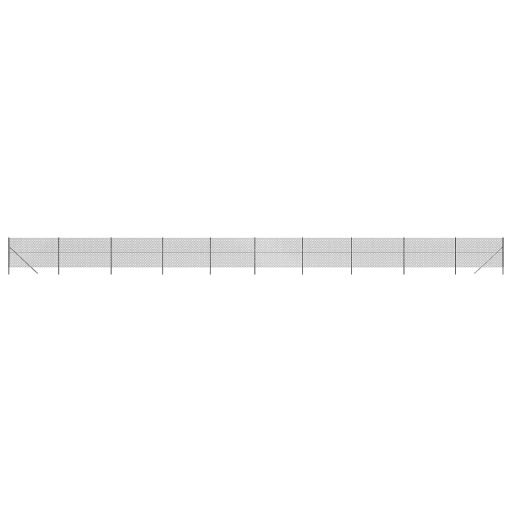 Antracitszürke drótkerítés 1,6 x 25 m