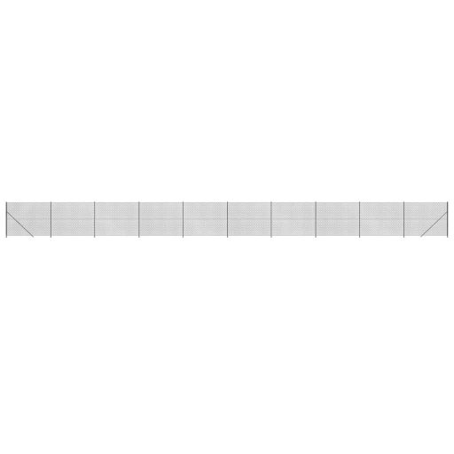 Antracitszürke drótkerítés illesztőperemmel 1,8 x 25 m