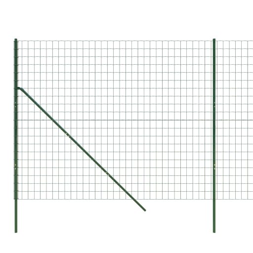Zöld horganyzott acél drótkerítés 1,6 x 25 m