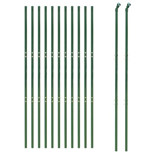 Zöld horganyzott acél drótkerítés 1,8 x 25 m