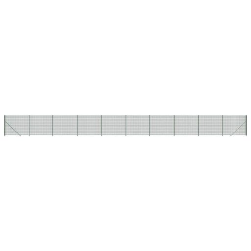 Zöld dróthálós kerítés illesztőperemmel 1,4x25 m