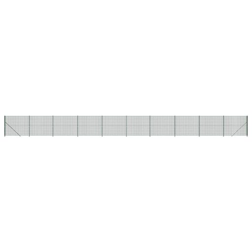 Zöld dróthálós kerítés illesztőperemmel 1,6x25 m