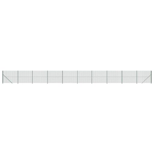 Zöld dróthálós kerítés illesztőperemmel 1,8x25 m