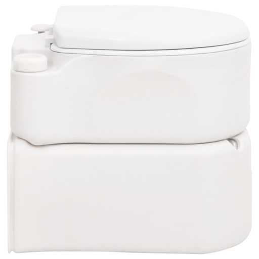 Fehér beépített HDPE és zománc kemping WC 24+17 L