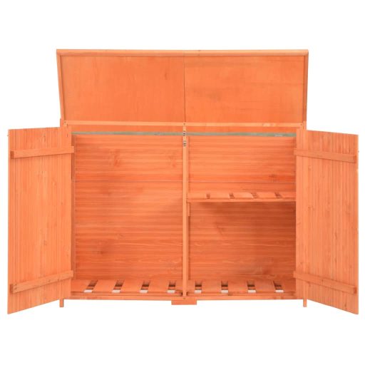 Fa kerti fészer 128x42x91 cm