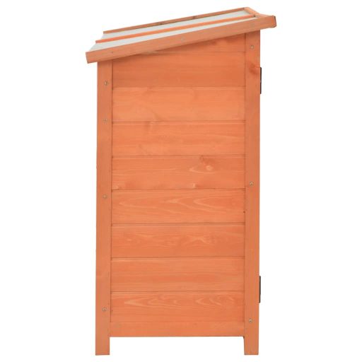Fa kerti fészer 128x42x91 cm