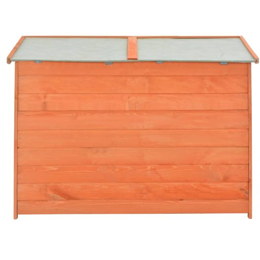 Fa kerti fészer 128x42x91 cm