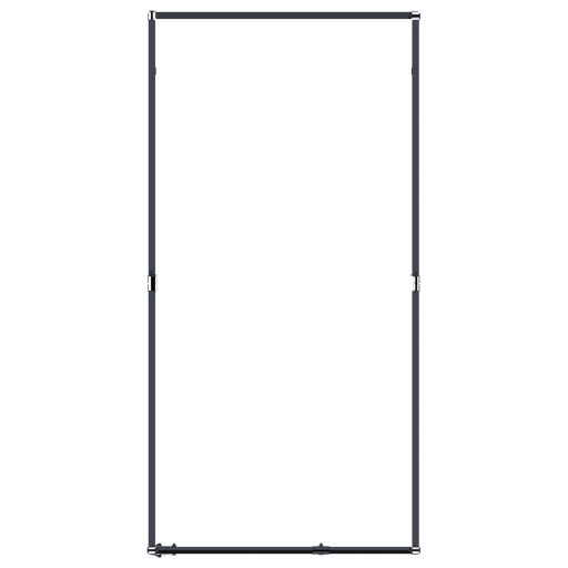 Acél kültéri kutyakennel 1,84 m²