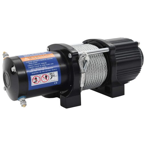 Elektromos csörlő távirányítóval 12 V 2040 kg