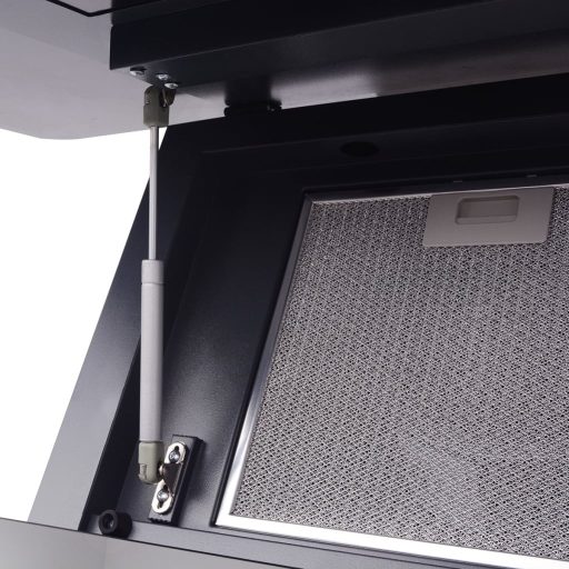 Érintőkijelzős szagelszívó 900 mm fekete
