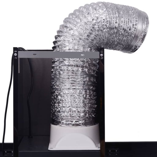 Érintőkijelzős szagelszívó 900 mm fekete