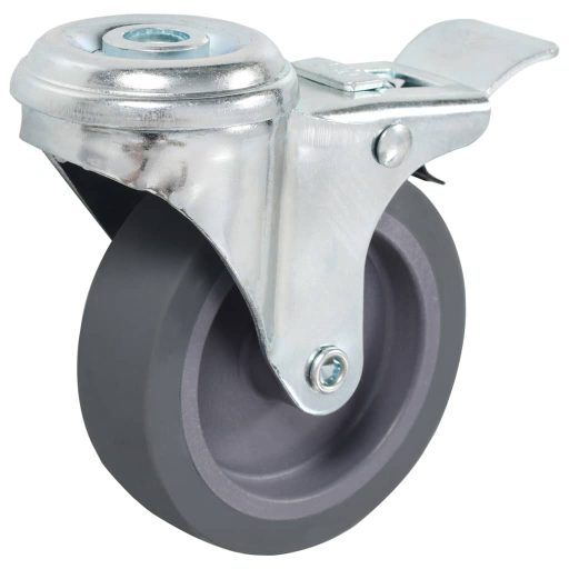 24 db hátfuratos önbeálló görgő 75 mm