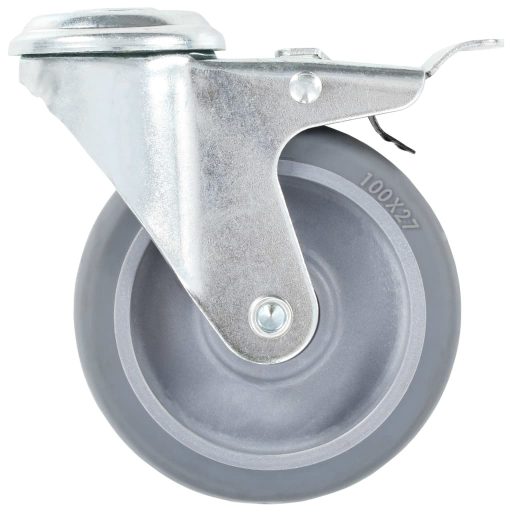 32 db hátfuratos önbeálló görgő 100 mm