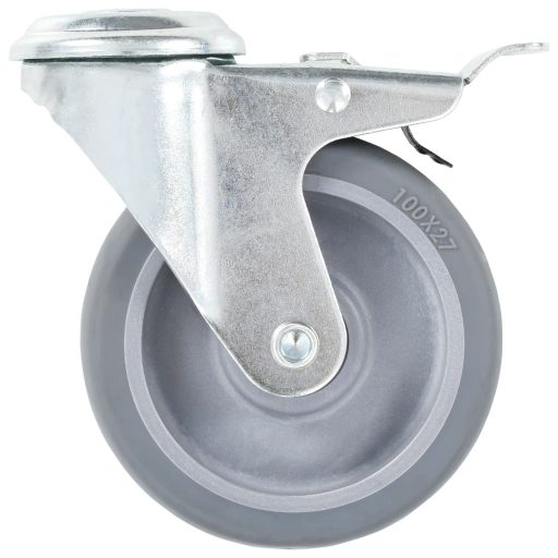 24 db hátfuratos önbeálló görgő 100 mm