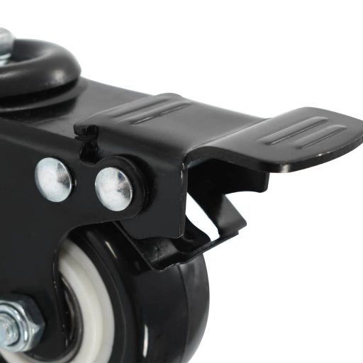 24 darab fékkel felszerelt önbeálló görgő 50 mm