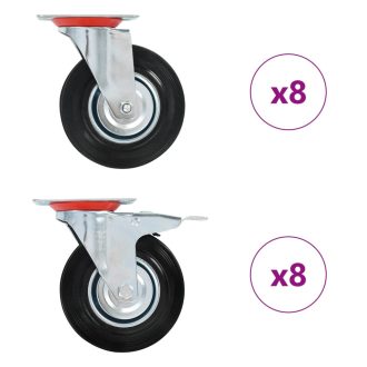 16 darab önbeálló görgő 125 mm