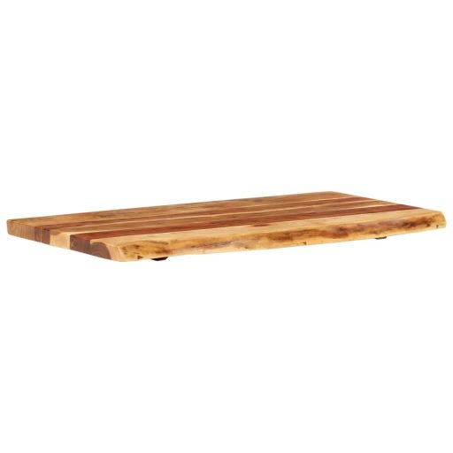 Tömör akácfa fürdőszoba piperepolc 100x52x3,8 cm
