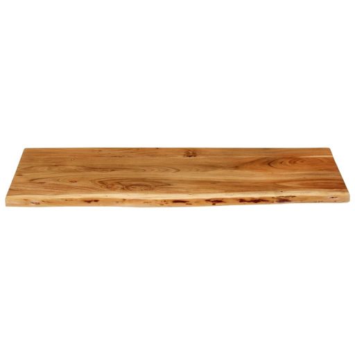 Tömör akácfa fürdőszoba piperepolc 114x52x2,5 cm