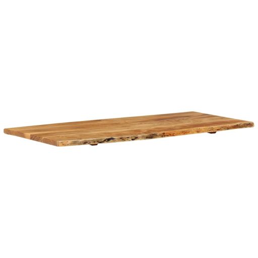 Tömör akácfa fürdőszoba piperepolc 114x52x2,5 cm
