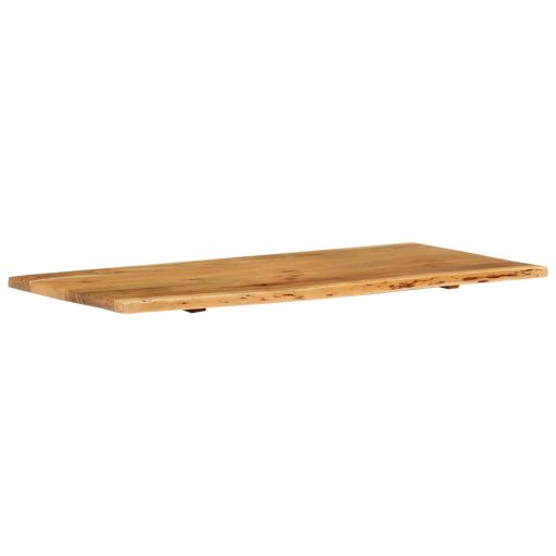 Tömör akácfa fürdőszoba piperepolc 114x52x2,5 cm