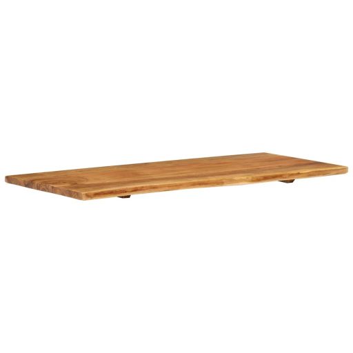 Tömör akácfa fürdőszoba piperepolc 114x52x2,5 cm