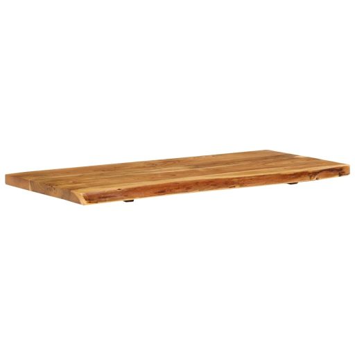 Tömör akácfa fürdőszoba piperepolc 114x52x4 cm