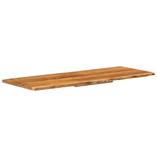Tömör akácfa fürdőszoba piperepolc 140x52x2,5 cm