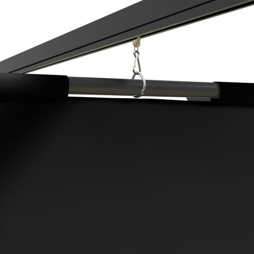 Antracitszürke pavilon 4 x 3 m