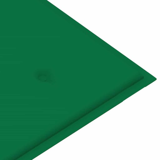2 személyes tömör eukaliptuszfa kerti pad párnával 120 cm