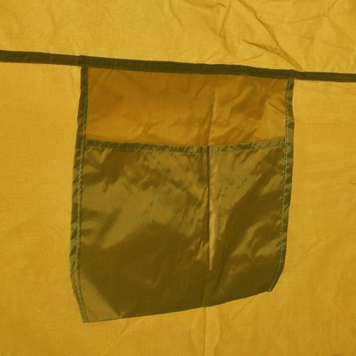 Hordozható kemping WC sátorral 10+10 L