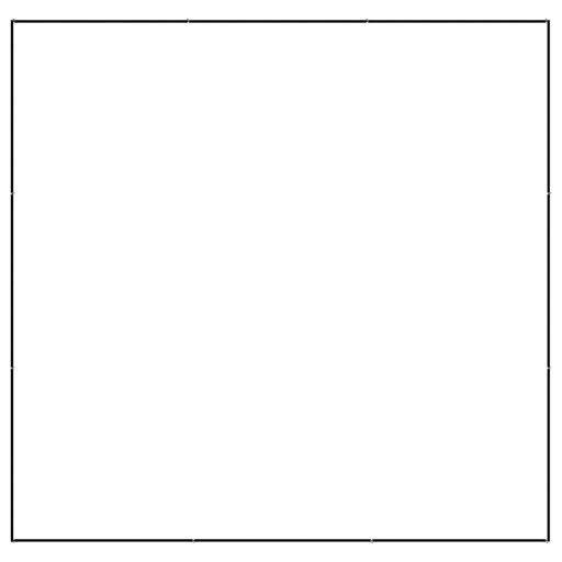 Fekete acél kutyakennel 9 m²