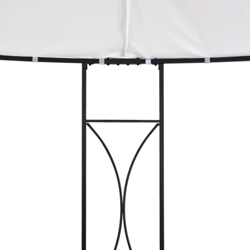 Fehér kerek pavilon 300 x 290 cm