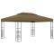 Tópszínű pavilon 3 x 4 m 180 g/m²