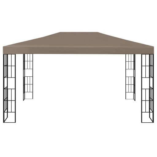 Tópszínű pavilon 4 x 3 m