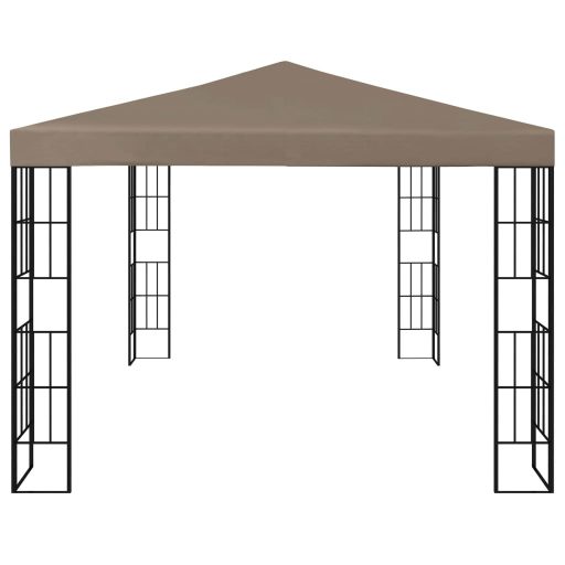 Tópszínű pavilon 4 x 3 m