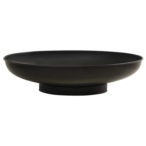 Acél tűztál 80 cm