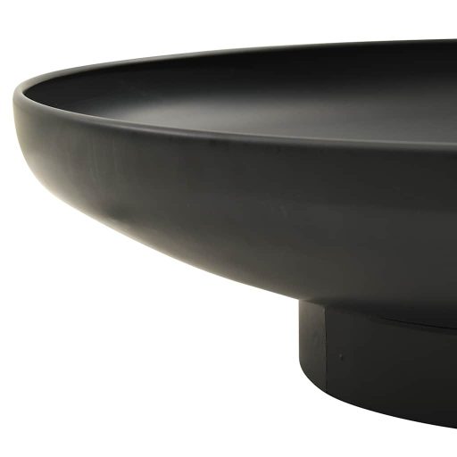 Acél tűztál 80 cm