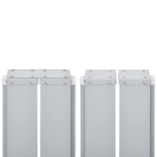 Piros kihúzható oldalsó terasz-napellenző 170 x 1200 cm