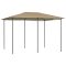 Tópszínű pavilon 3 x 4 x 2,6 m 160 g/m²
